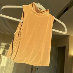 Women’s Nasty Gal’s Tan Crop Top